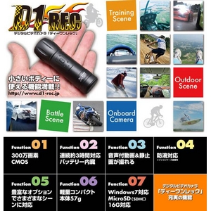 D1-REC(ディーワンレック)デジタルビデオカメラ AN-D1