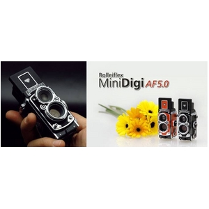 Rolleiflex MiniDigi(ローライフレックス ミニデジ) ブラック