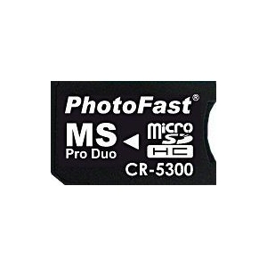 MS Pro DuoϊA_v^ PhotoFast CR-5300 microSDHCΉ