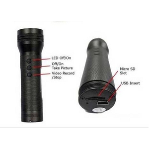 ■HD画質■懐中電灯型小型ビデオカメラ■赤外線LED搭載!